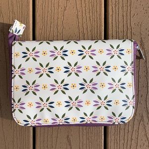 🆕TEMPTATIONS INSULATED COMPACT BAG TOTE CLASSIC CONFETTI PATTERN NWOTS!